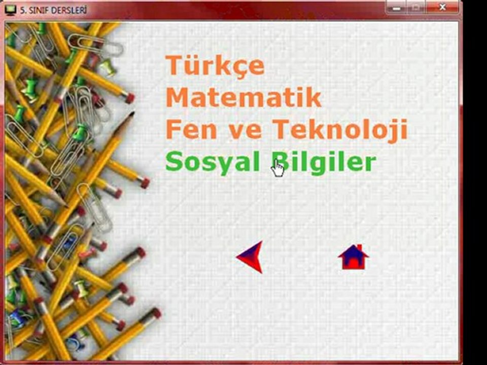 5. Sınıf DVD Eğitim Seti -ilkogretimvideo.com