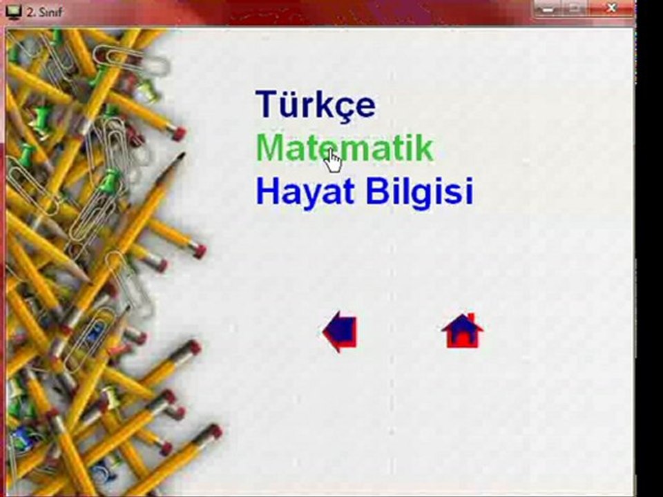 2. Sınıf DVD Eğitim Seti -ilkogretimvideo.com