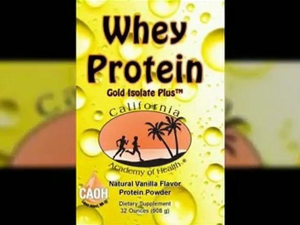 Whey Protein Gold Isolate Plus