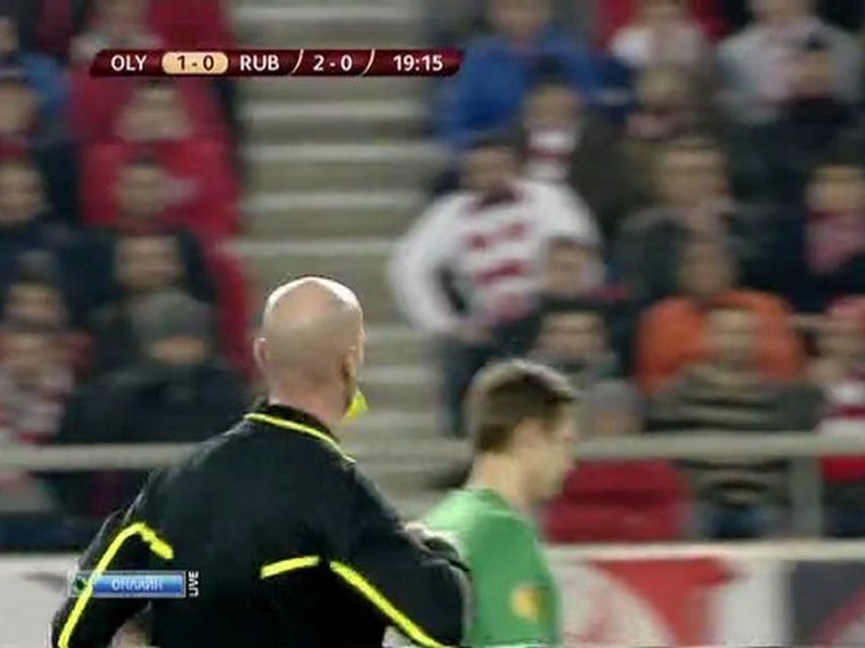 Olympiacos - Rubin half 1