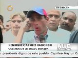Capriles: Cambio de fecha de elecciones no debe depender de una persona