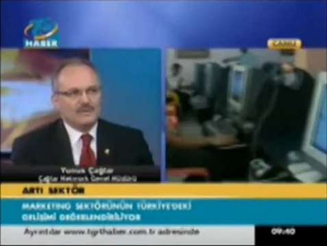 Çağlar Network Yunus Çağlar TGRT Haber Artı Sektör Konuğu