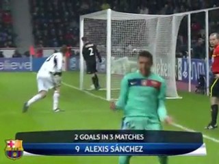 Bayer Leverkusen - Barcelona 1-3 Highlights HD 14.02.201222