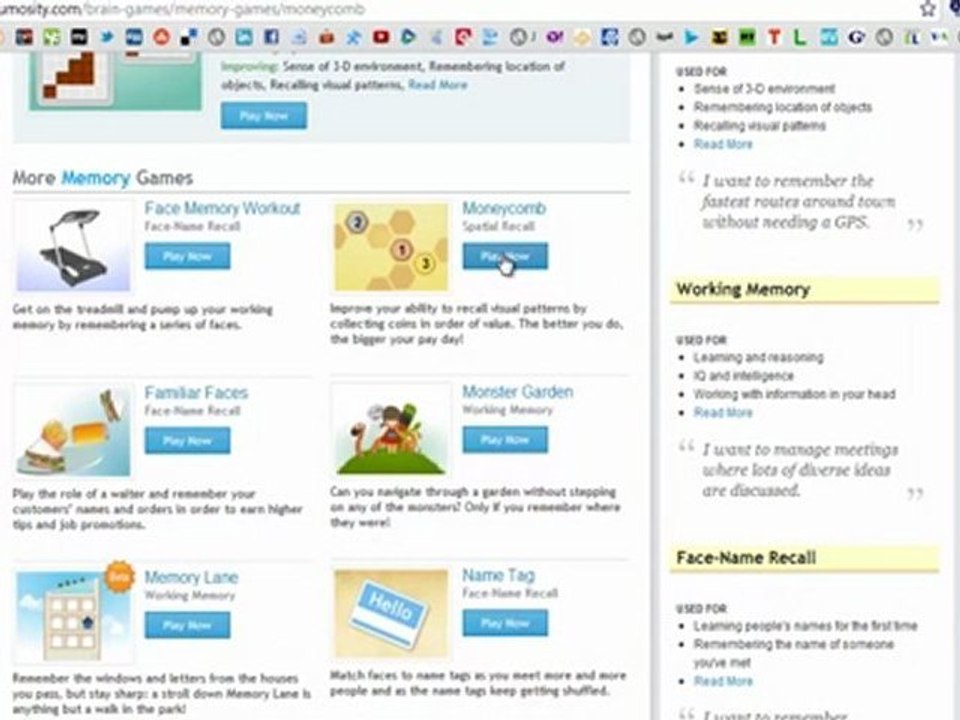 Lumosity Memory Games, Lumosity Brain Games, Lumosity Review