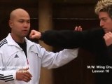 How to do Wing Chun Lesson 18-basic blocking combo drill_ blocking a straight punch, hook & uppercut