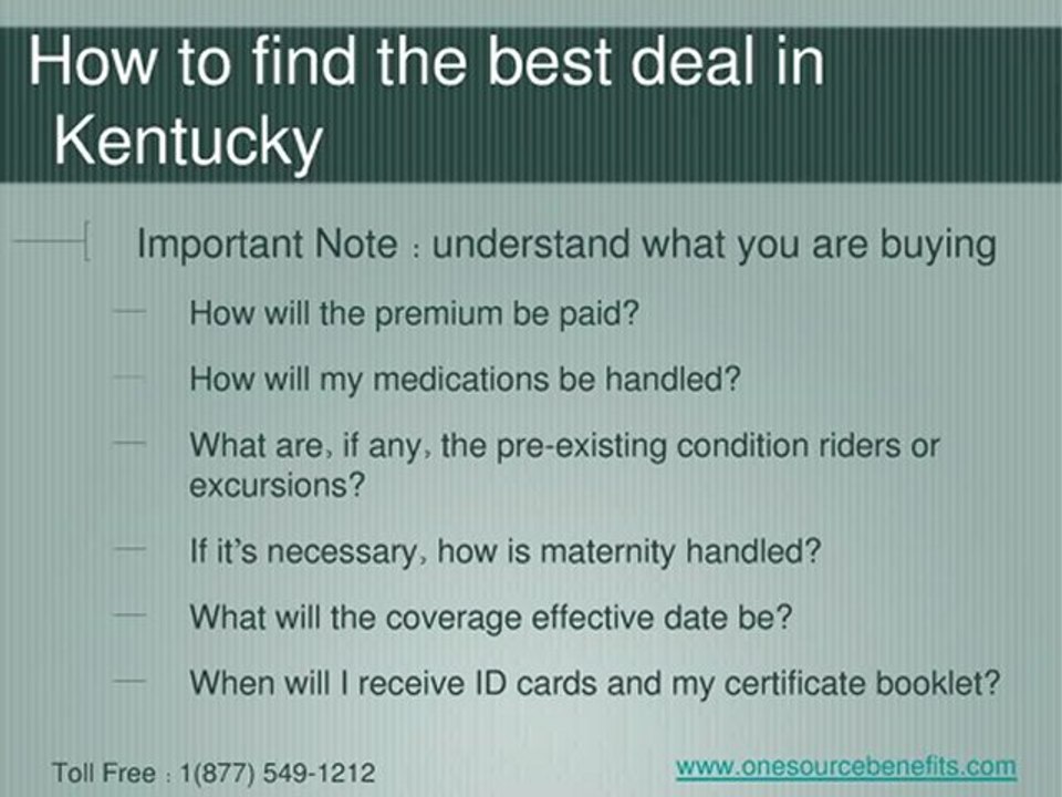 How to Shop Around for the Best Deal in Kentucky Health Insurance