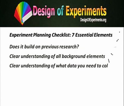 Design Of Experiments