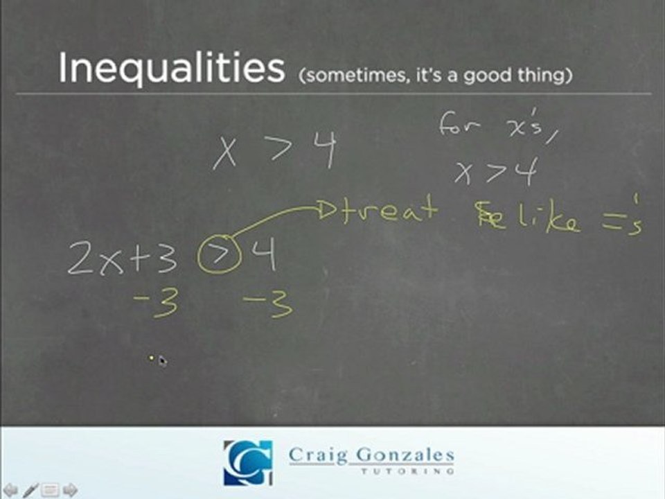 SAT Math: Solve for X and Inequalities
