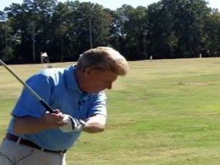 Hit a golf ball straight