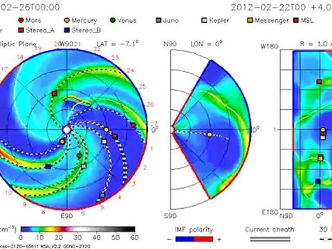 Éjection de masse coronale du 24 février 2012