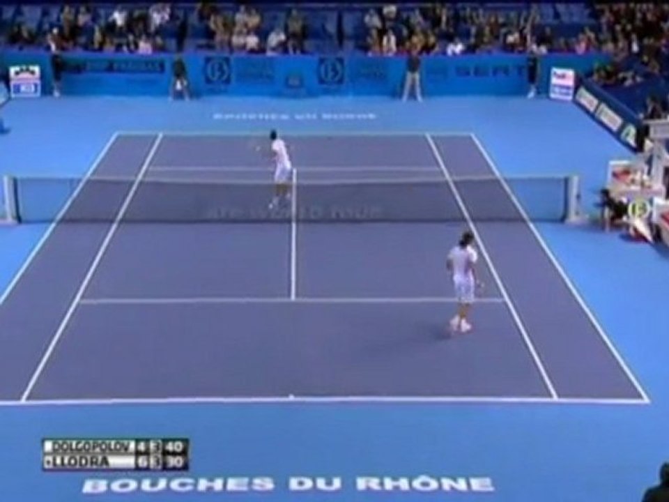 Marseille - Llodra wirft Dolgopolov raus