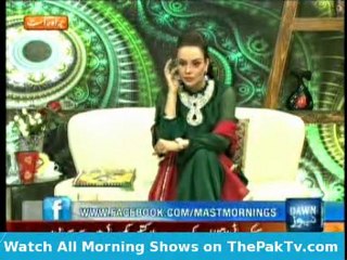 Mast Mornings With Sadia Imam - 24th February 2012 - Part 1/4