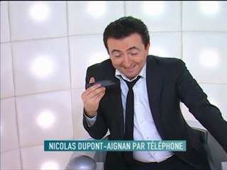 Nicolas Dupont-Aignan doublement berné par Dahan