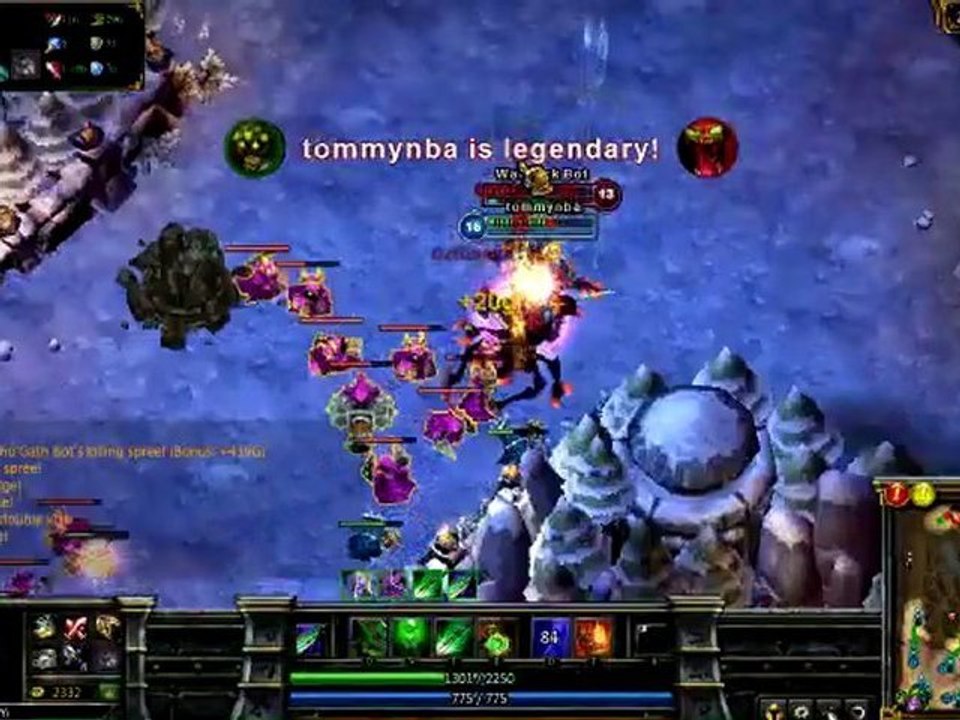 LoL - training with bots - Master Yi 19/2/3 (part 2/2)