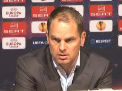 Ajax - De Boer: Non abbiamo fatto abbastanza