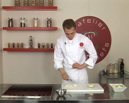 Technique de cuisine: Émincer un oignon