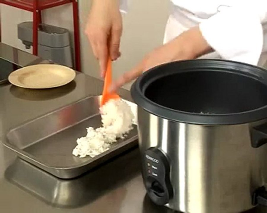 Technique de cuisine : Préparer un riz à sushis - Vidéo Dailymotion
