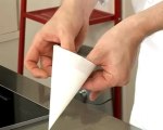 Technique de cuisine : Réaliser et utiliser un cornet en papier