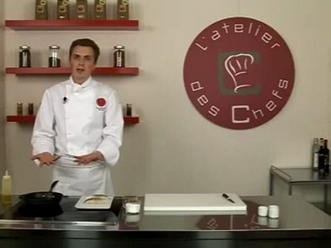 Recette de dos de cabillaud laqué au miel, polenta aux champignons