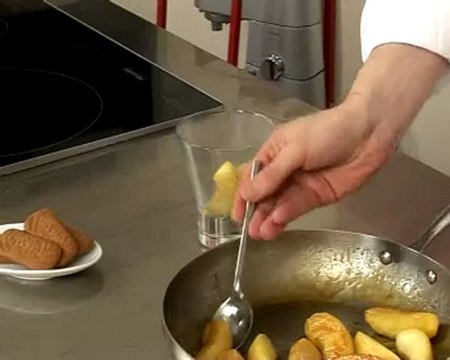 Recette de pomme pink lady au speculoos