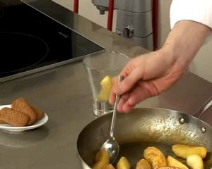 Recette de pomme pink lady au speculoos