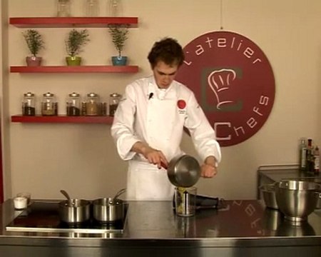 Recette de mousse aux poivrons jaunes, rouges et verts