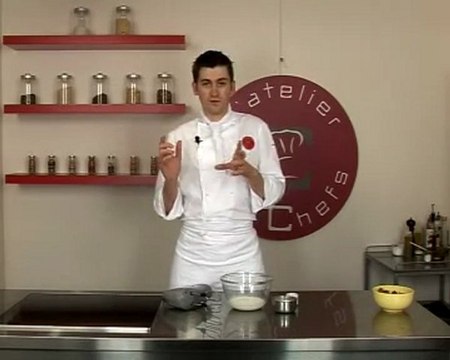 Recette de streusel noisette, crème à la cannelle