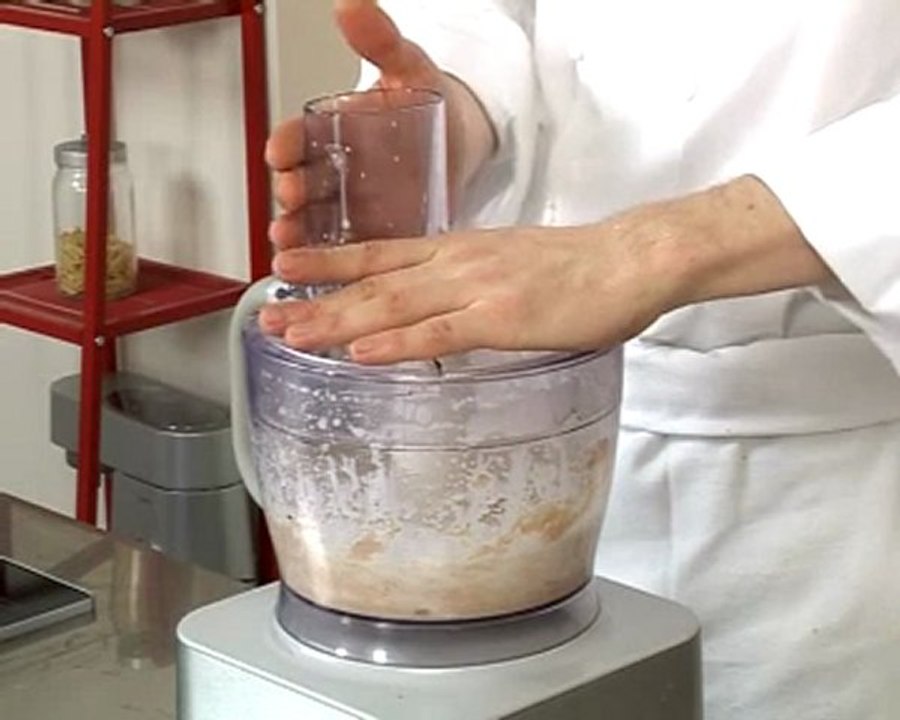 Recette de mousseline de bar au piment doux et à la coriandre