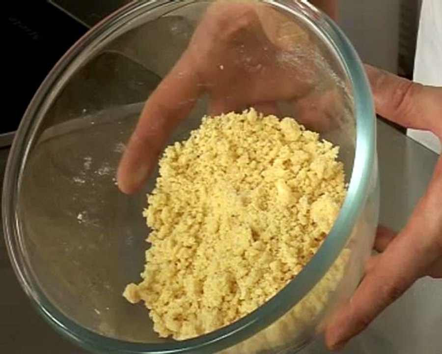 Recette de crumble de patate douce et carotte