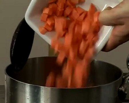 Recette de crème de potiron à l'échalote