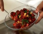 Recette de salade de fruits frais au basilic