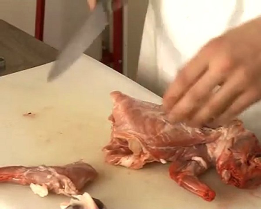 Technique de cuisine : Découper un lapin