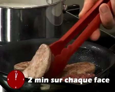 Recette de porc rôti à la sauge, polenta aux champignons