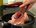 Recette de coquelet en crapaudine, sauce sucrée-salée sésame et piment