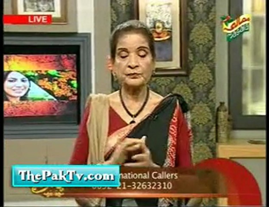 Handi Zubaida Tariq 24th Feb 2012 Green Mutton Handi -Prt 1