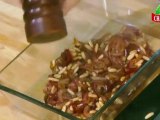 Recette de tarte tatin d'oignons et Tendre Bûche Chavroux