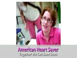American Heart Saver - CPR certification, fast aid training