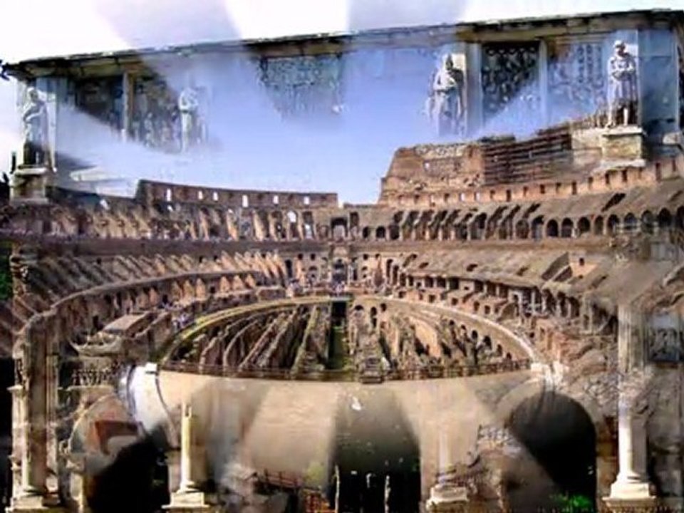 Attrazioni di Roma - una presentazione di foto con effetti