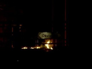 Caos em ilha francesa