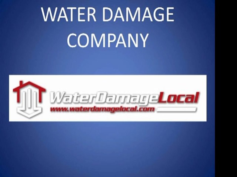 Irvine Water Damage Company