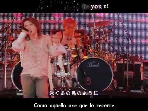 [L-F] L'Arc~en~Ciel - Natsu no Yuutsu -Time to say Good-Bye- LIVE [Español + Karaoke]