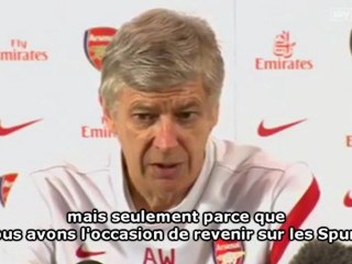 Wenger attend Tottenham de pied ferme