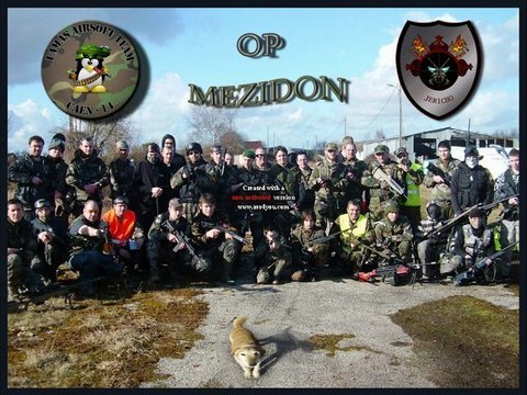 rencontre air soft op MEZIDON team jéricho VS club famas ,normandie