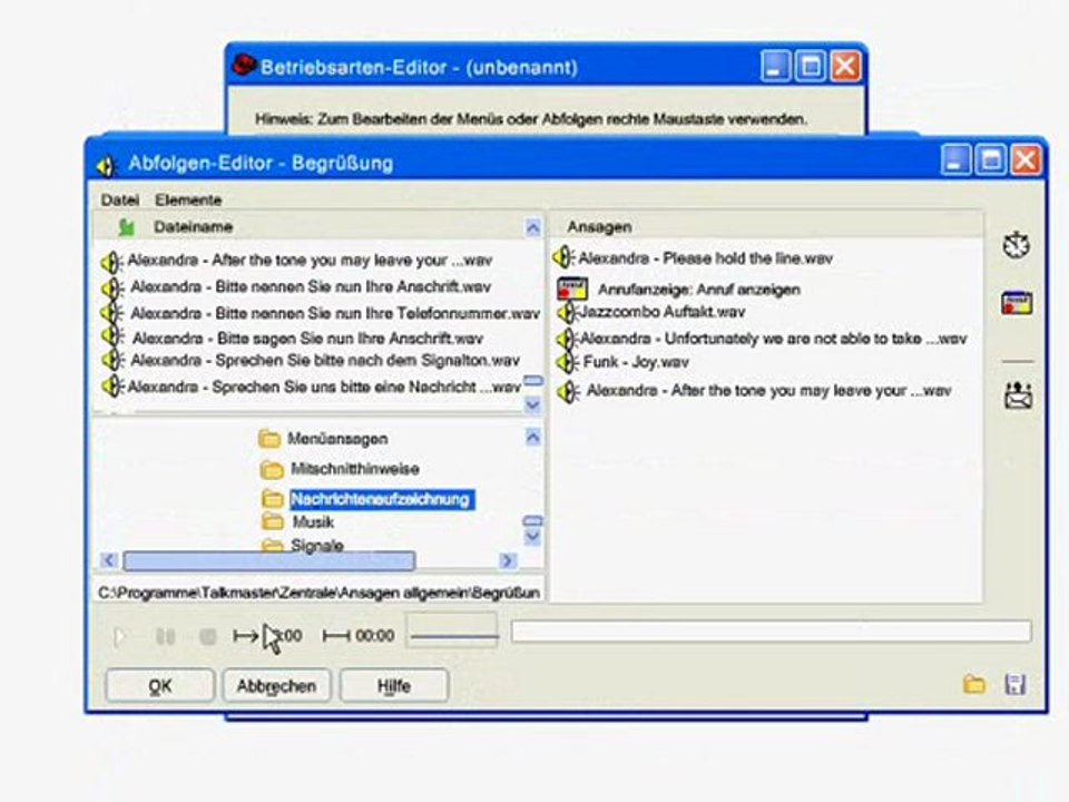 Automatische anrufverteilung in einer it-hotline