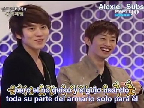 Super Junior Eunhyuk no quiere que Kyuhyun le vuelva a decir [sub espaol]