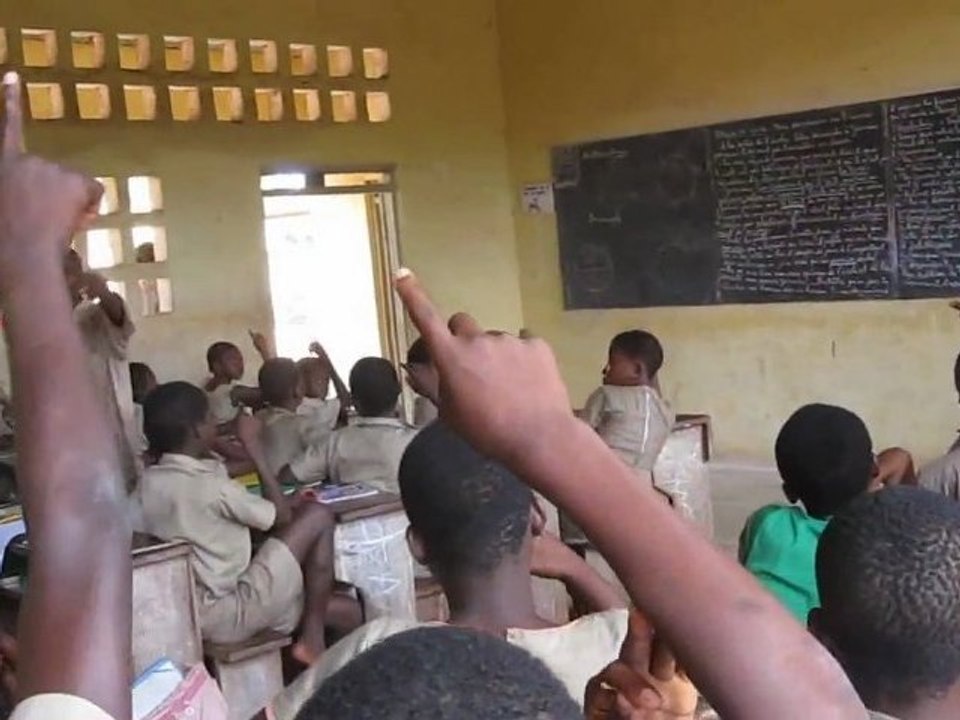 à l'école au Togo