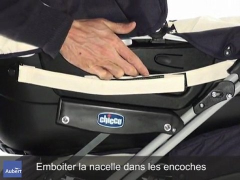 Trio Enjoy Fun de Chicco - Fixation de la nacelle