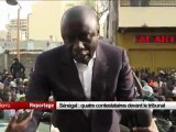 Sénégal - Quatre contestataires devant le tribunal