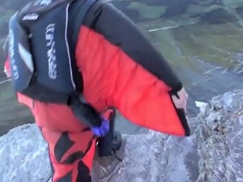 Jump4Heroes BASE Jumping from The Eiger in Switzerland