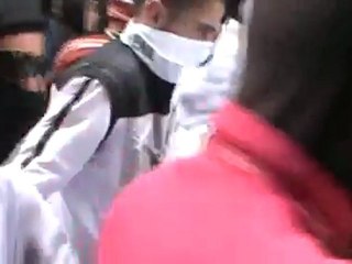 فري برس   دمشق الحجر الأسود مظاهرة صباحية 24 2 2012 ج1